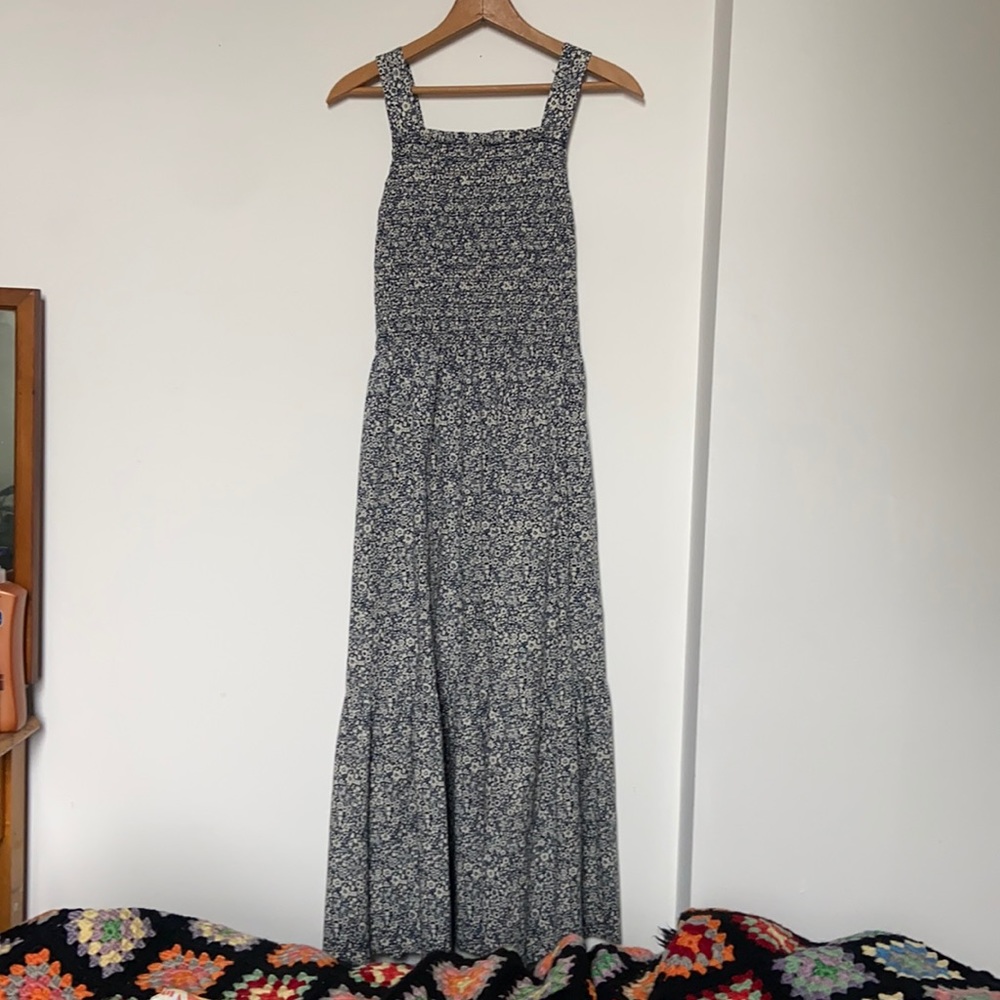Everlane flower maxi dress